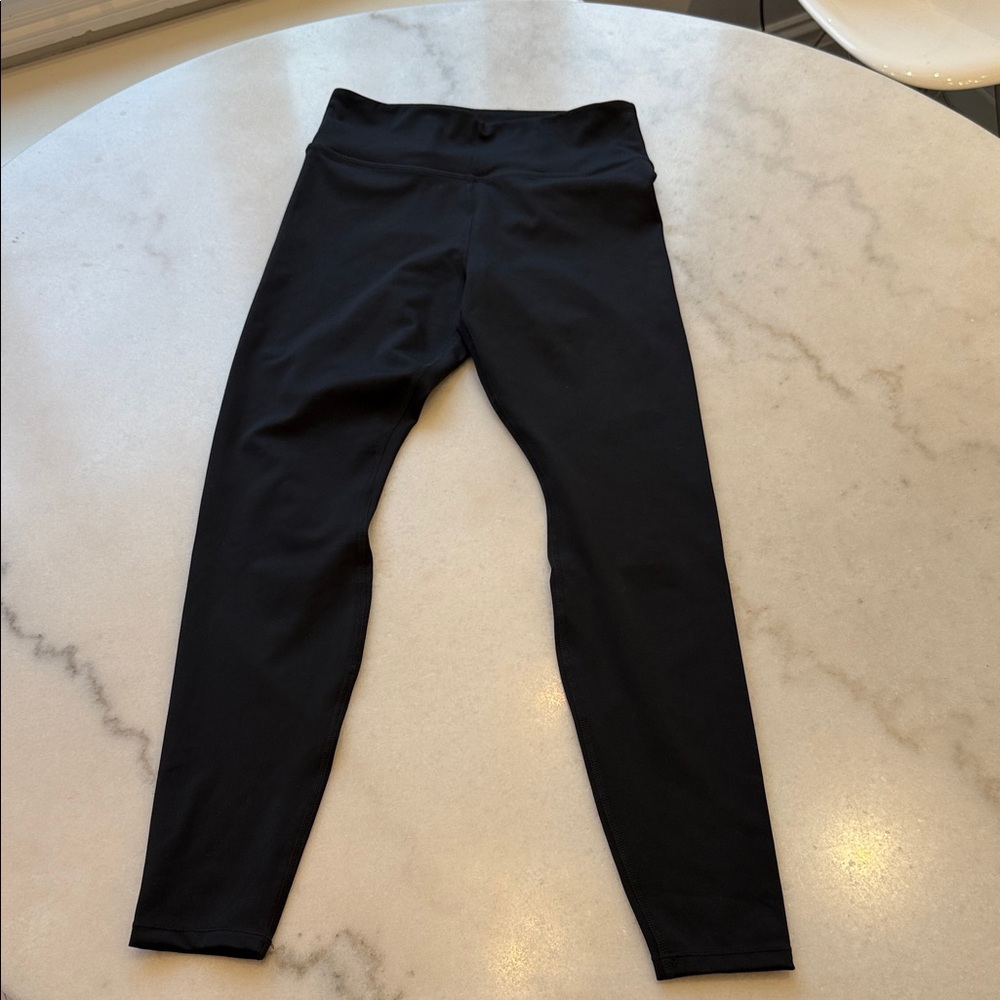 H&M Black High-Rise Workout Leggings